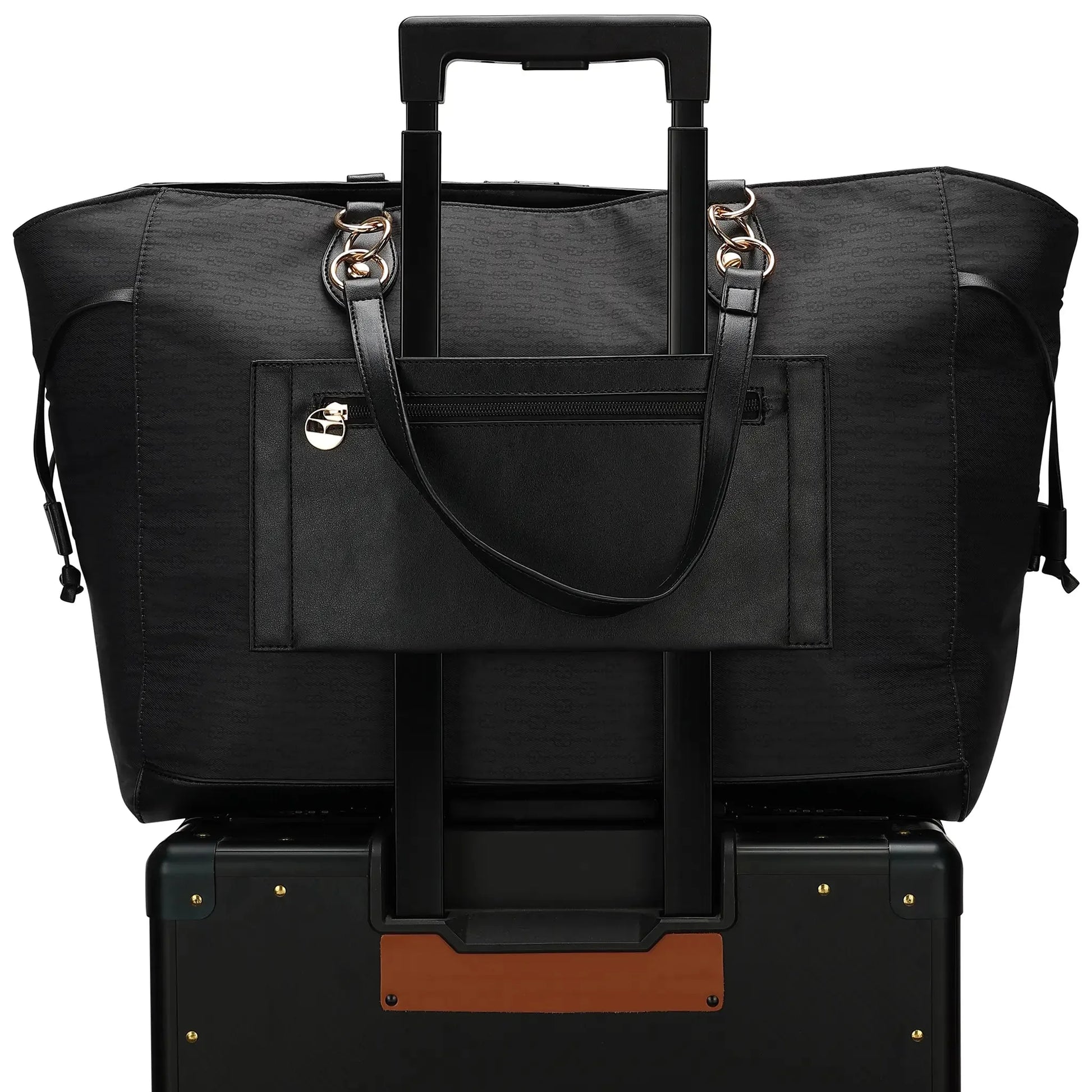 Eleganza 32L Monogram Weekender Tote Bag - The Dock Drop