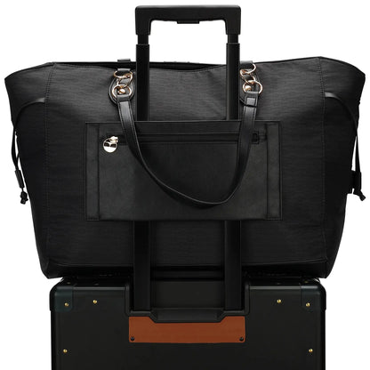 Eleganza 32L Monogram Weekender Tote Bag - The Dock Drop