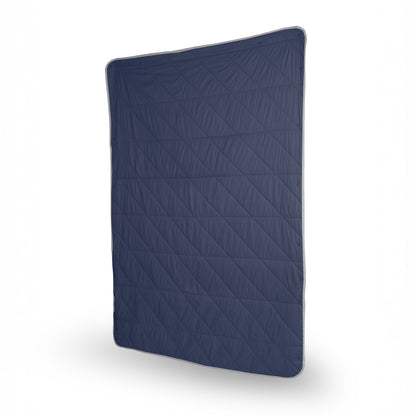 Layover™ XL Travel Blanket - Packable & Puffy | Navy Blue