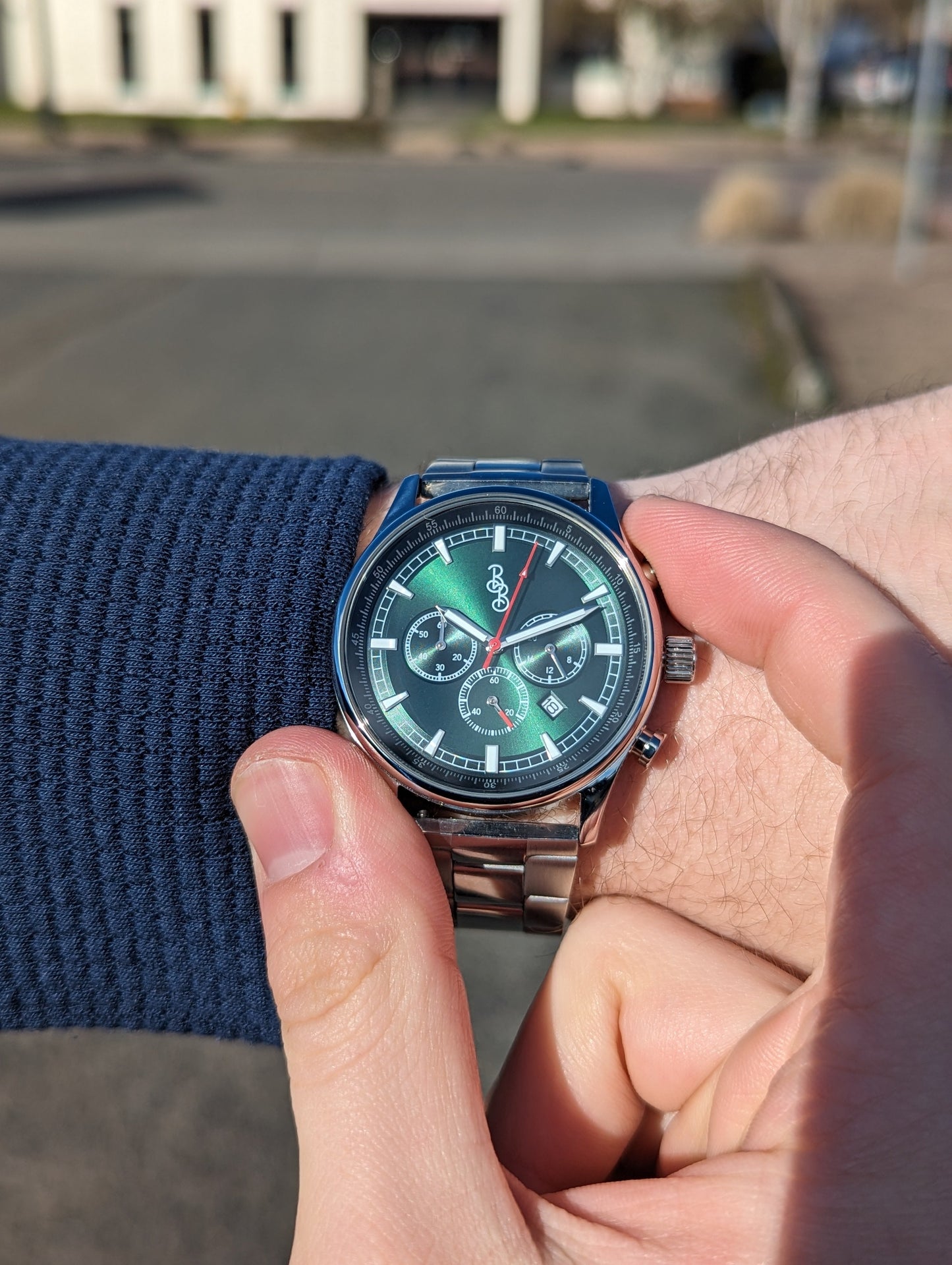 Green Sport Chronograph - The Dock Drop