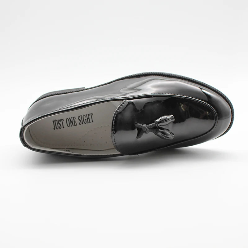 Little Captain Tassel Loafers – Kids Formal Dress Shoes