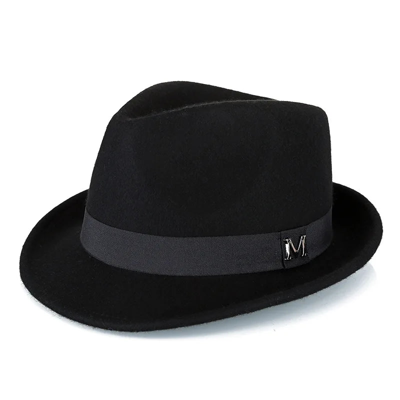 Men’s Wool Fedora Hat – Warm, Classic Winter Style