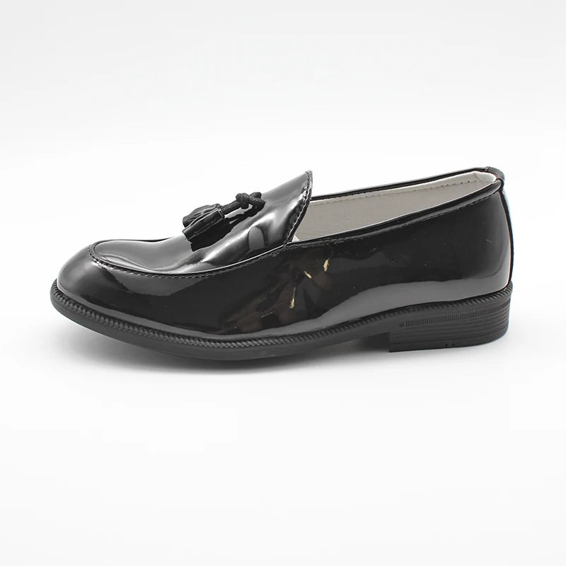 Little Captain Tassel Loafers – Kids Formal Dress Shoes