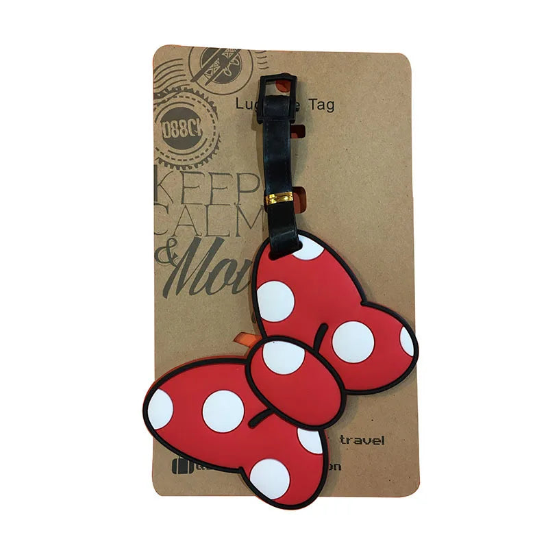 Cute Cartoon Silicone Luggage Tag – Cruise & Travel ID Label
