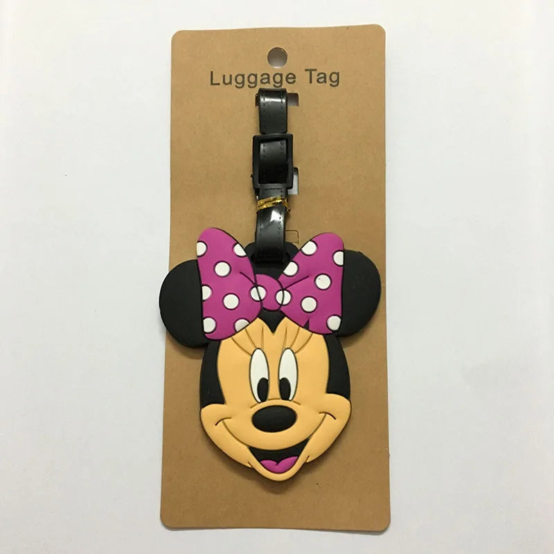 Cute Cartoon Silicone Luggage Tag – Cruise & Travel ID Label