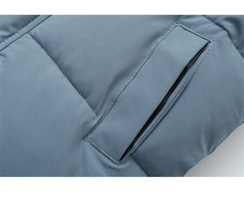 Kids Hooded Puffer Jacket – Warm, Lightweight, Zip Front (Unisex)