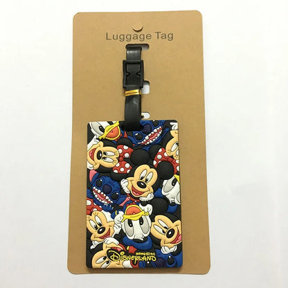 Cute Cartoon Silicone Luggage Tag – Cruise & Travel ID Label