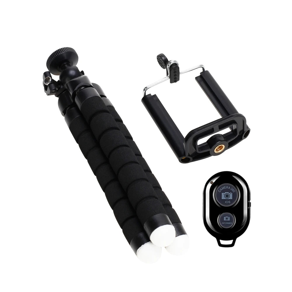 Flexible Smartphone Tripod – Compact Travel Phone Stand