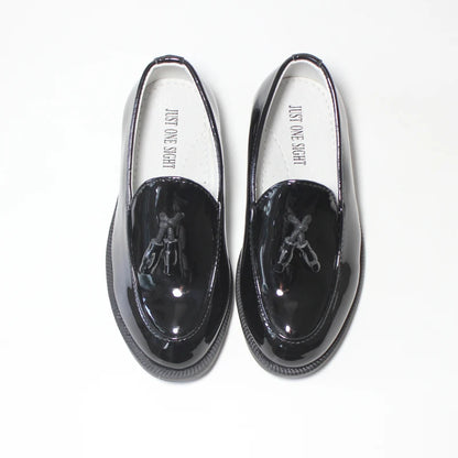 Little Captain Tassel Loafers – Kids Formal Dress Shoes
