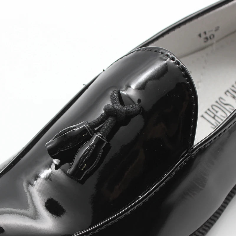 Little Captain Tassel Loafers – Kids Formal Dress Shoes