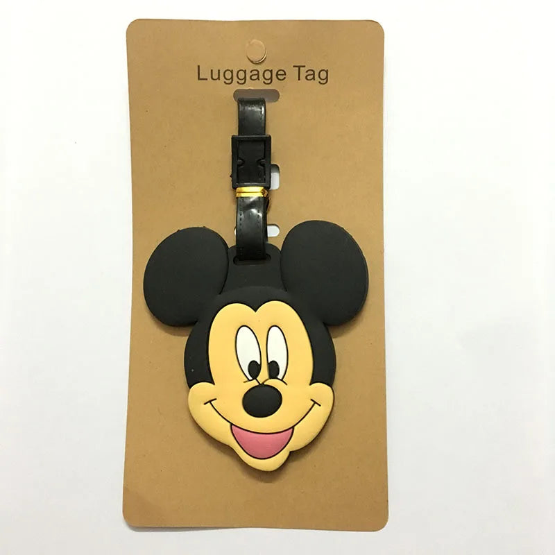 Cute Cartoon Silicone Luggage Tag – Cruise & Travel ID Label