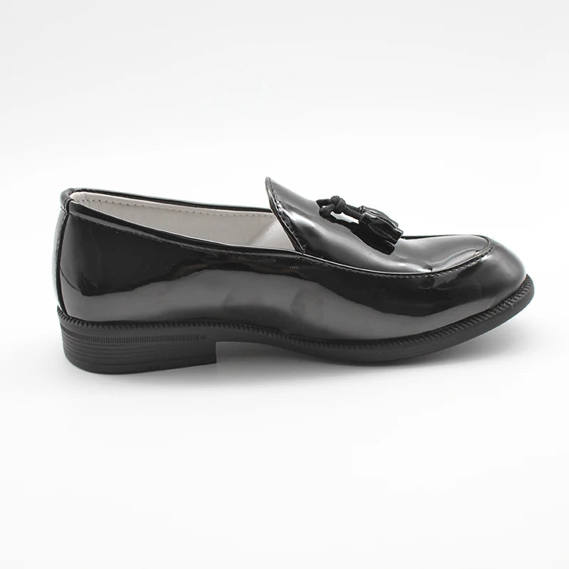 Little Captain Tassel Loafers – Kids Formal Dress Shoes