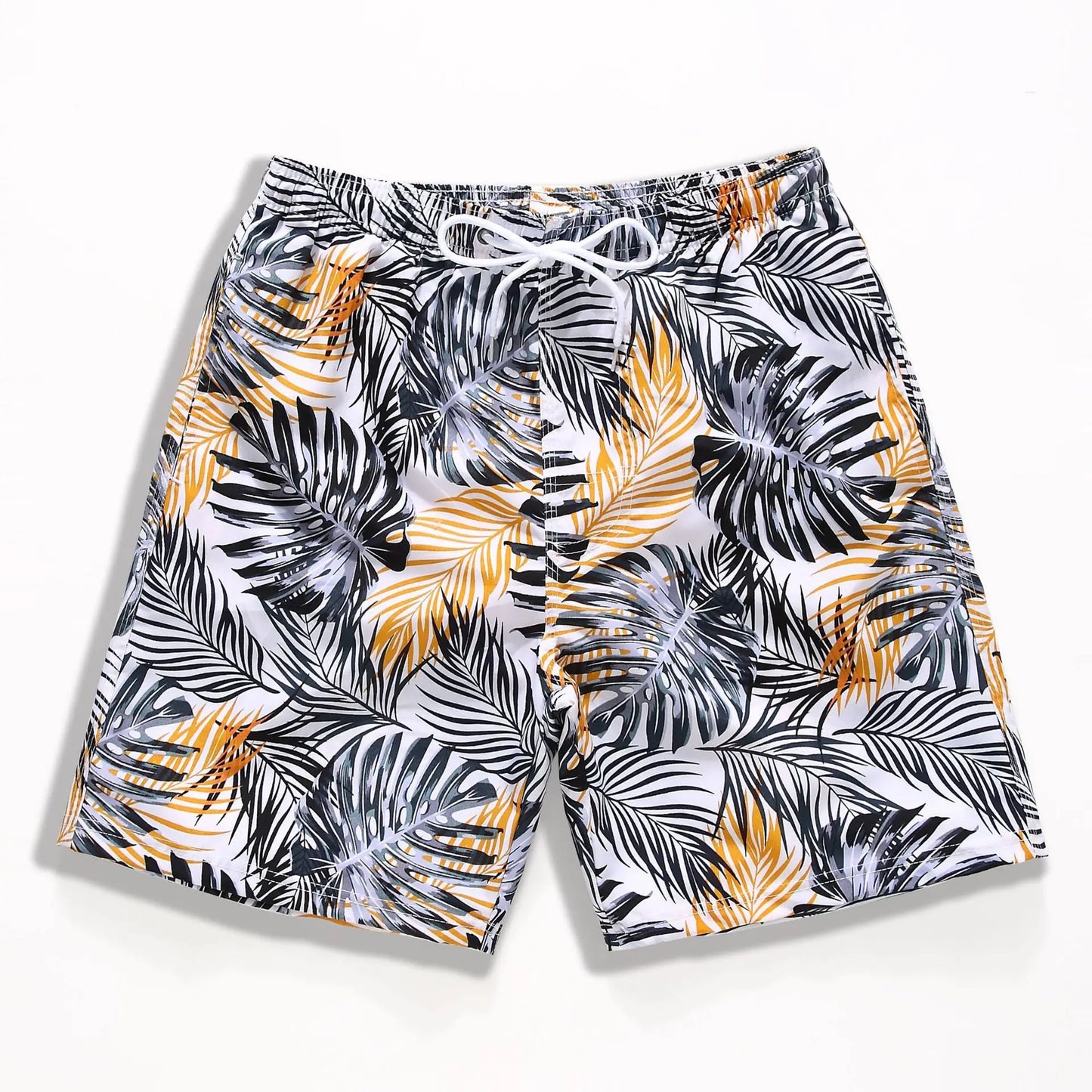 Kids’ Quick-Dry Swim Shorts – Drawstring, Elastic Waist
