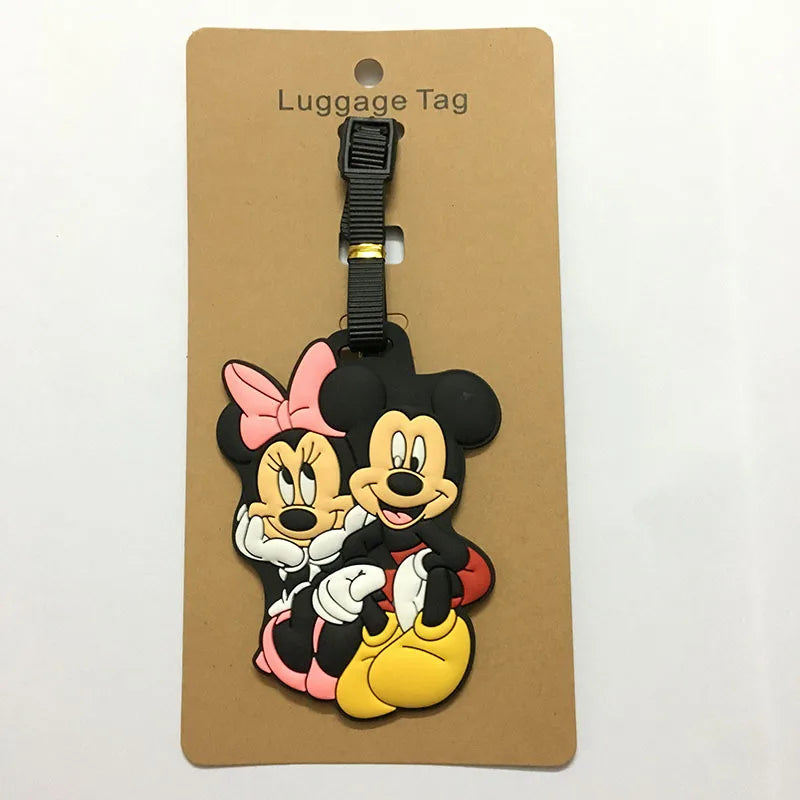 Cute Cartoon Silicone Luggage Tag – Cruise & Travel ID Label