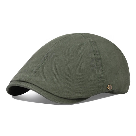 Green cap on a white background