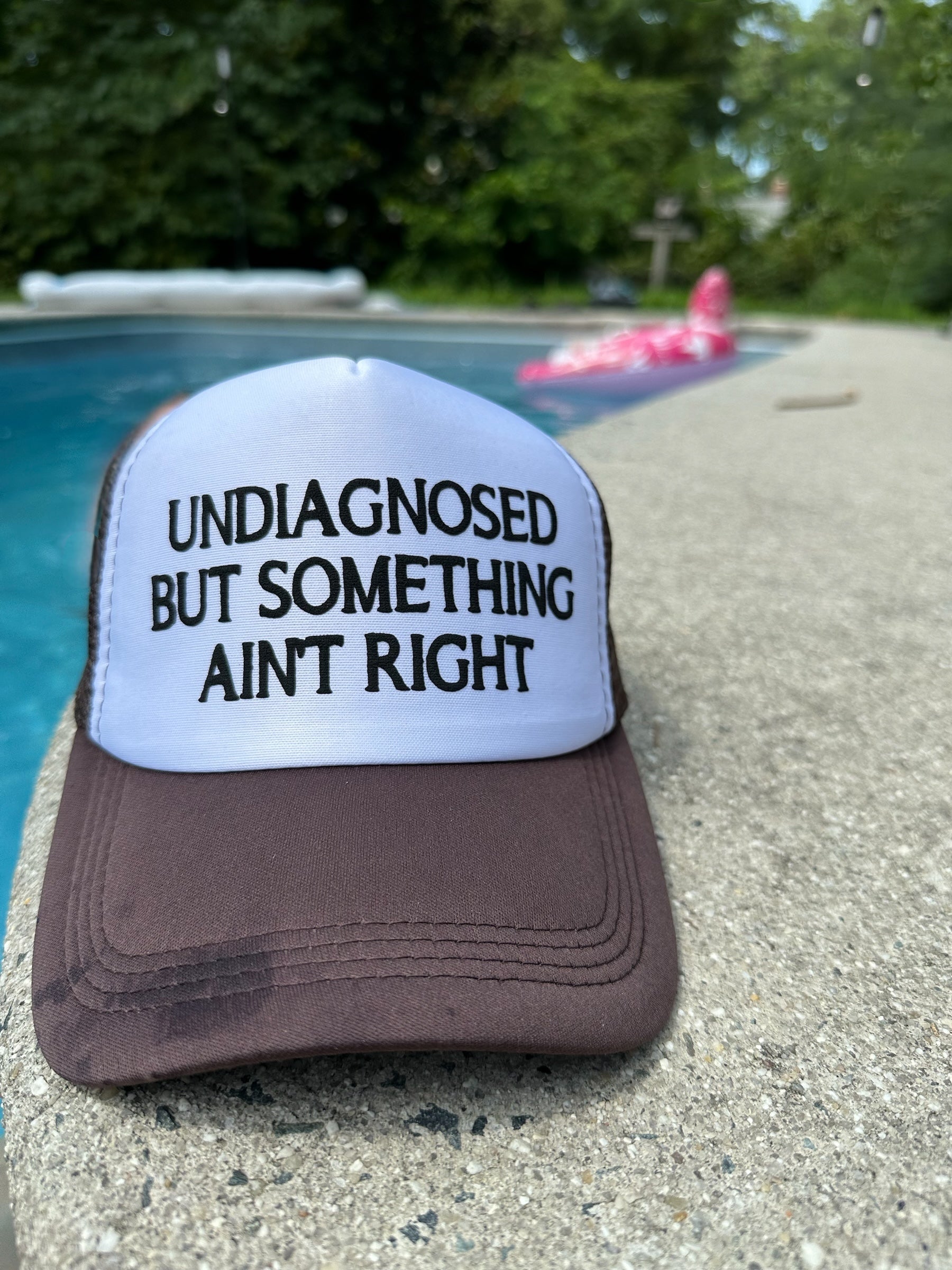 Trucker Hat -  Undiagnosed But Something Ain’t Right - The Dock Drop