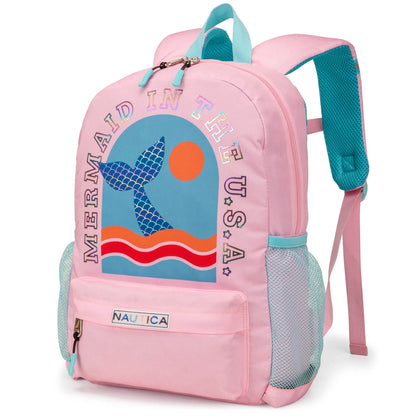 Kids Backpack for School | Mermaid Tail | 16" Tall - The Dock Drop