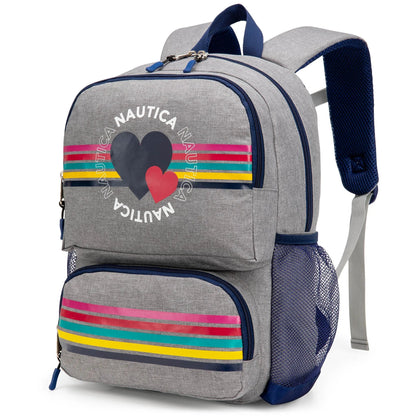 Kids Backpack for School | Hearts | 16" Tall - The Dock Drop