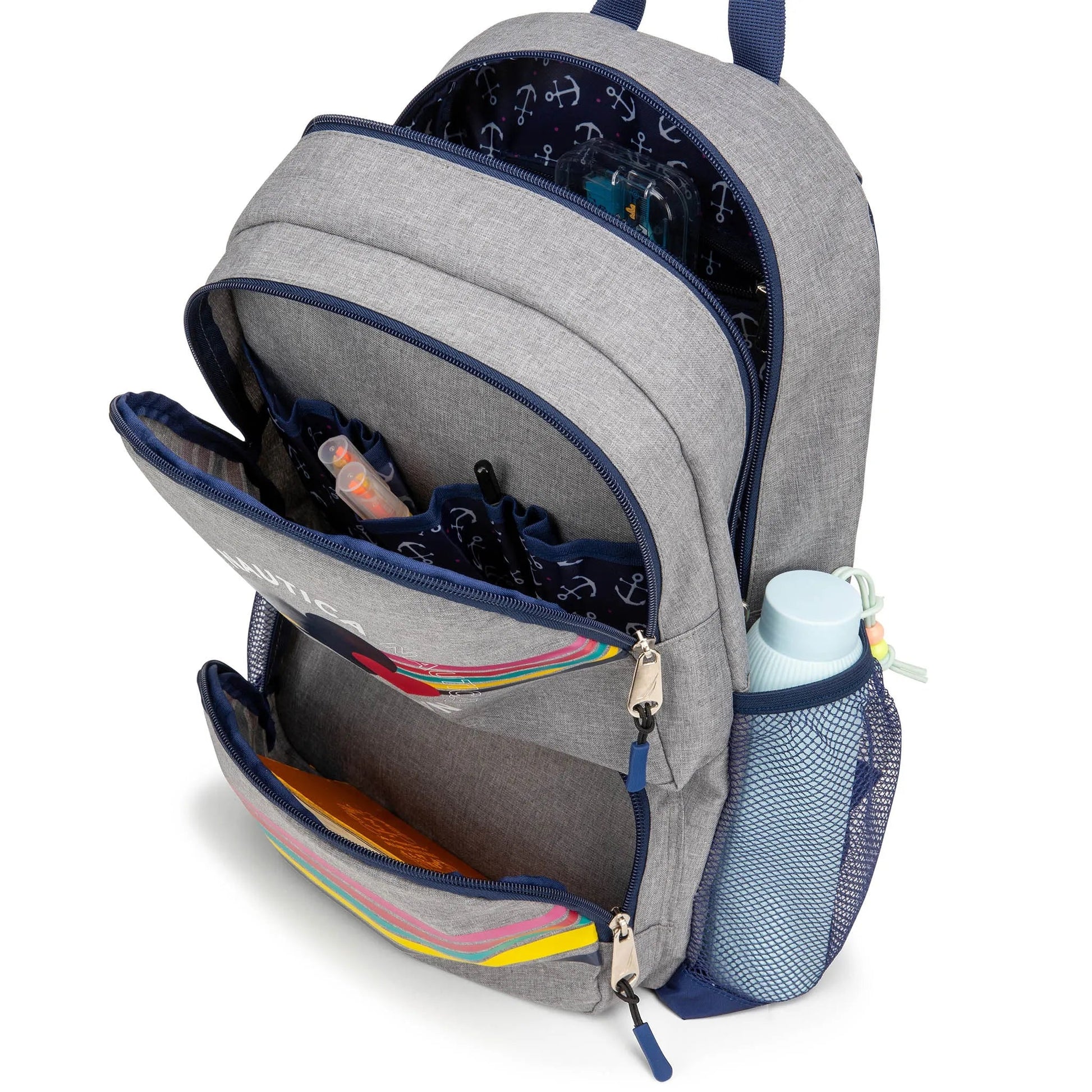 Kids Backpack for School | Hearts | 16" Tall - The Dock Drop