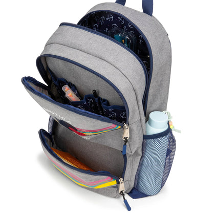 Kids Backpack for School | Hearts | 16" Tall - The Dock Drop