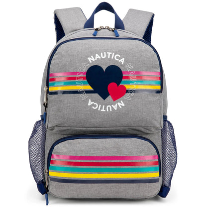 Kids Backpack for School | Hearts | 16" Tall - The Dock Drop