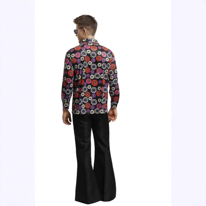 70s Disco Onesie Costume - Vintage Jumpsuit for Couple