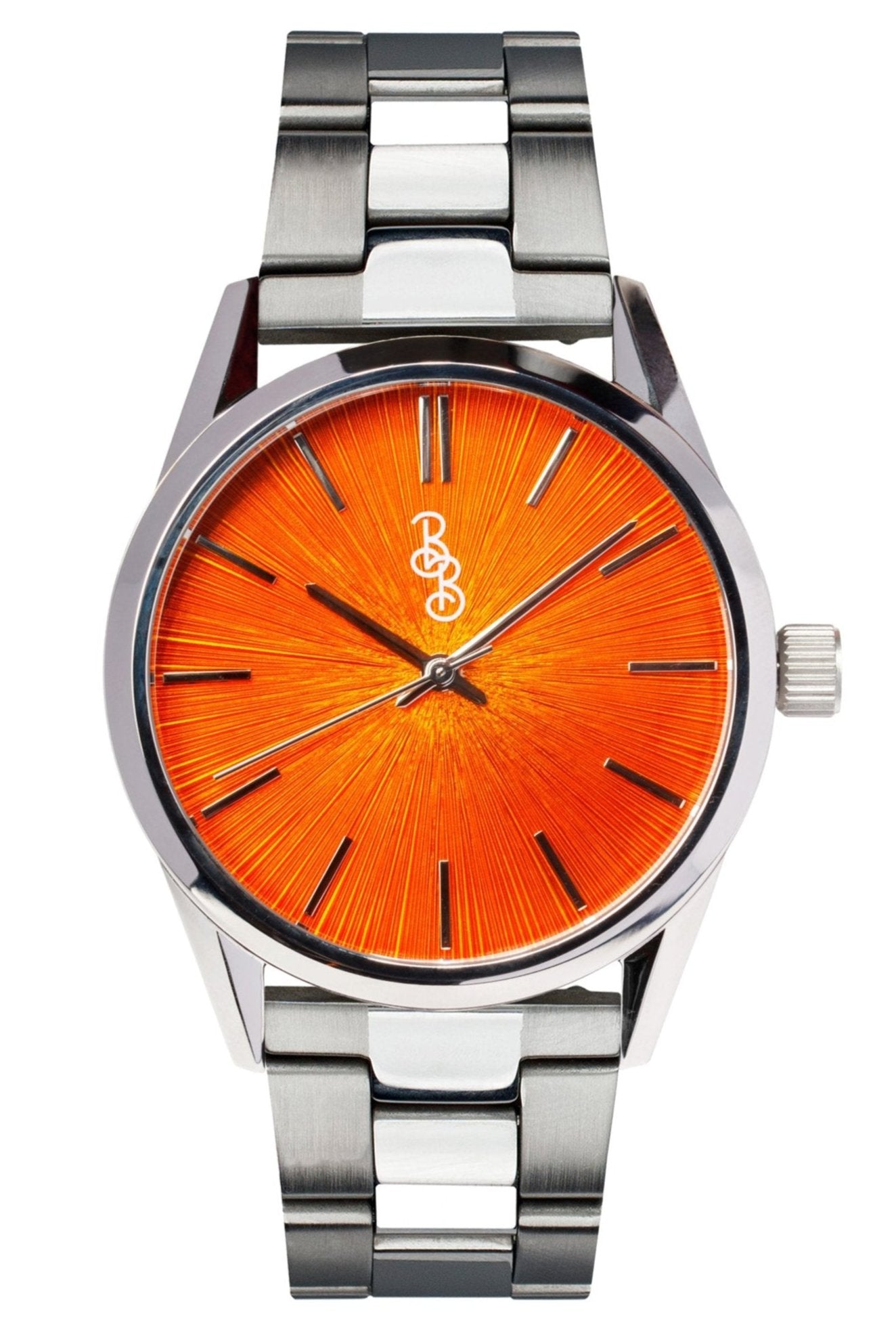 Orange Sunburst Watch - The Dock Drop