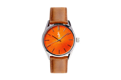 Orange Sunburst Watch - The Dock Drop