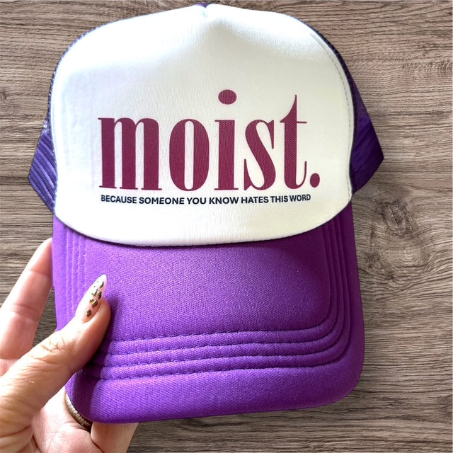 Trucker Hat -  "Moist." - The Dock Drop