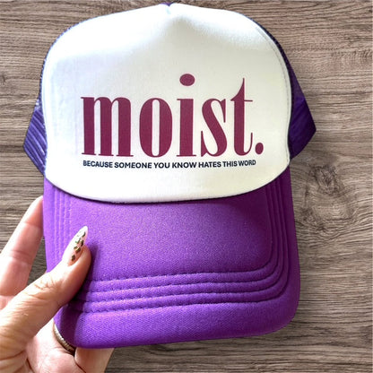 Trucker Hat -  "Moist." - The Dock Drop