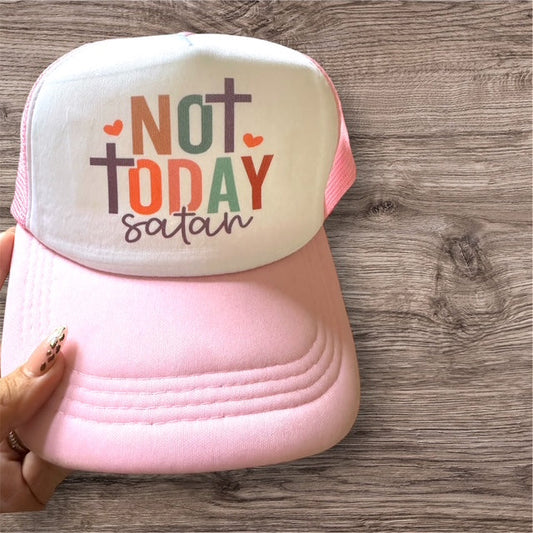 Trucker Hat -  "Not Today Satan" - The Dock Drop