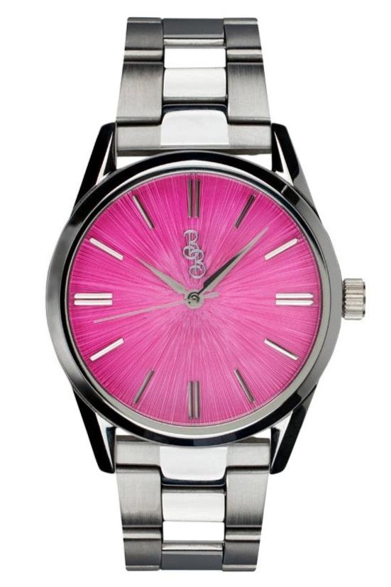 Pink Sunburst Watch - The Dock Drop