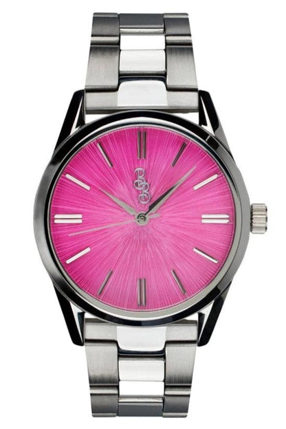Pink Sunburst Watch - The Dock Drop