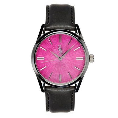 Pink Sunburst Watch - The Dock Drop