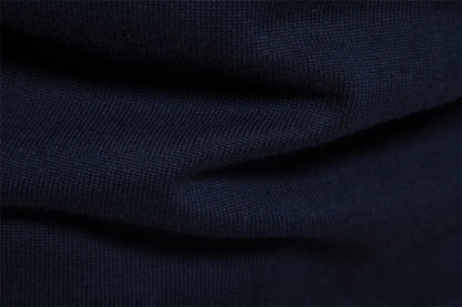 Men’s Quarter-Zip Mock Neck Knit Pullover – Long Sleeve