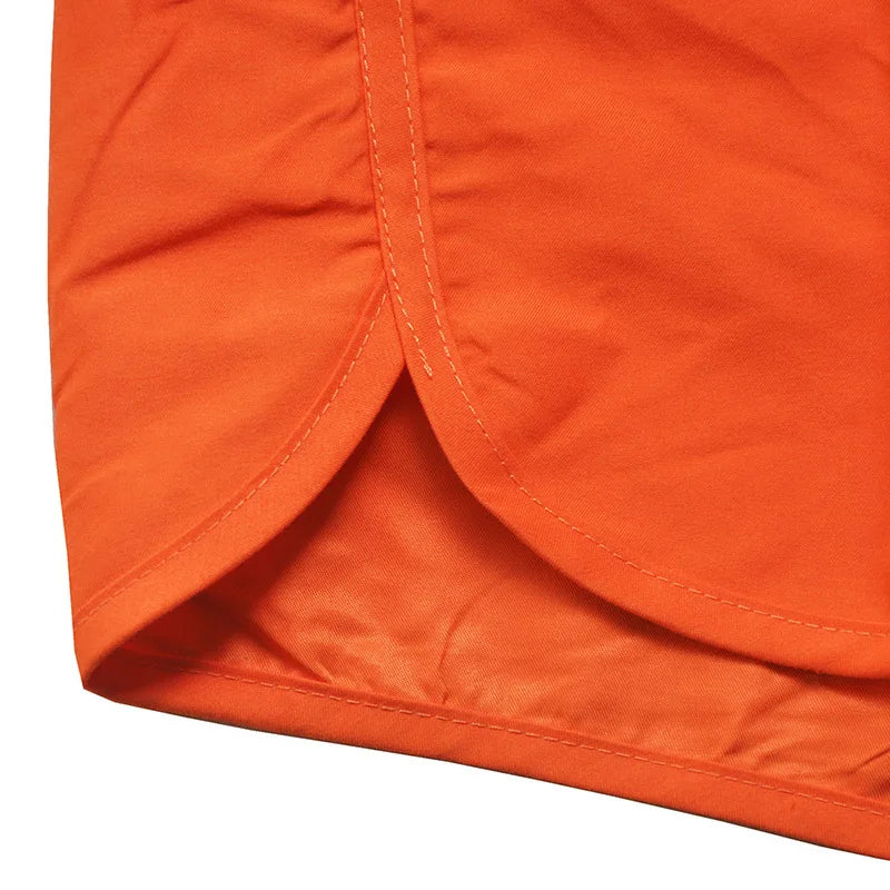 Men’s Quick-Dry Color Block Swim Shorts