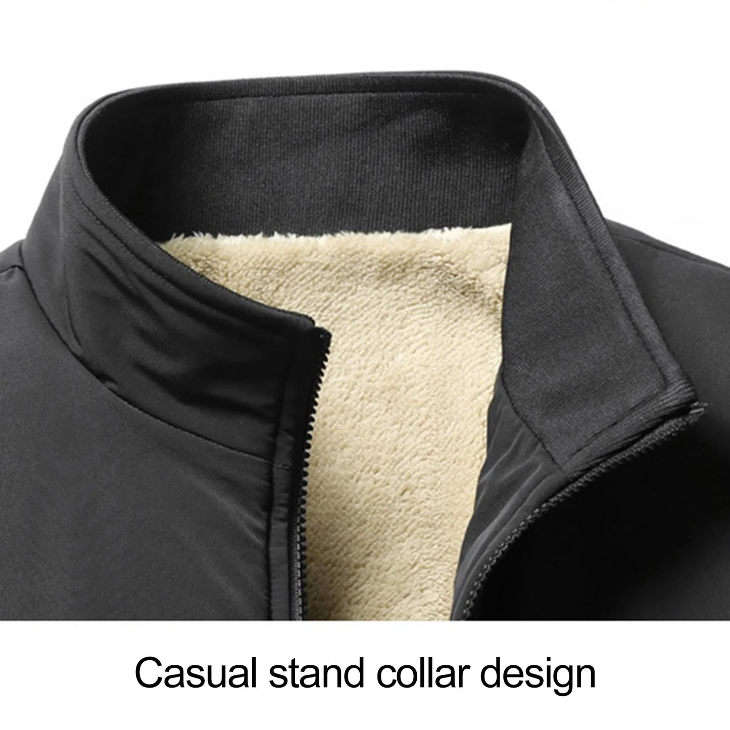 Men’s Sherpa-Lined Denim Jacket