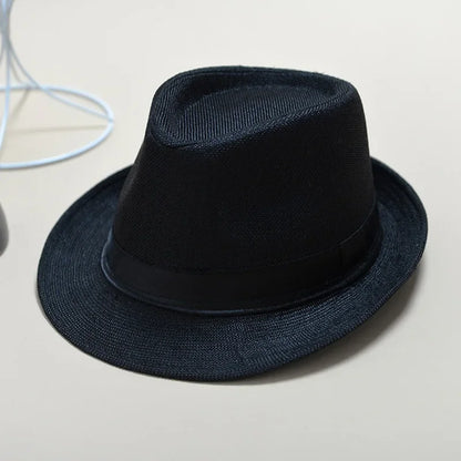 Men’s Lightweight Fedora Hat – Summer Cruise & Beach Style<