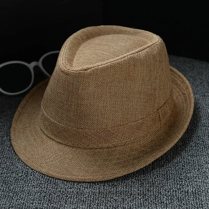 Men’s Lightweight Fedora Hat – Summer Cruise & Beach Style<