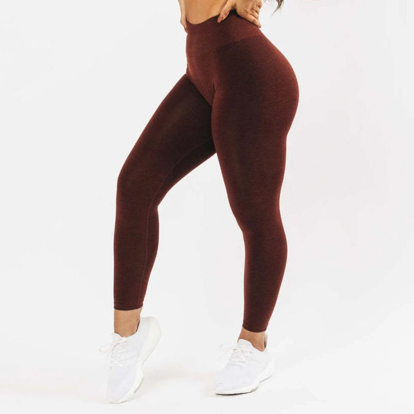 Women’s Seamless Leggings – High Waist, Stretch, Ankle Length - The Dock Drop