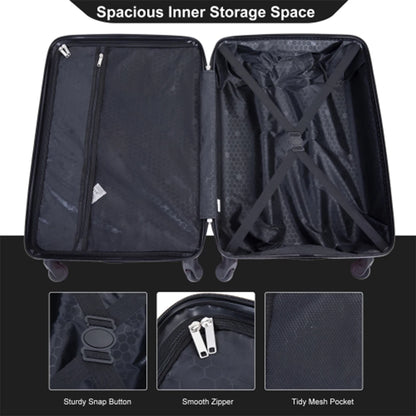 4-Piece Hardshell Spinner Luggage Set with TSA Locks