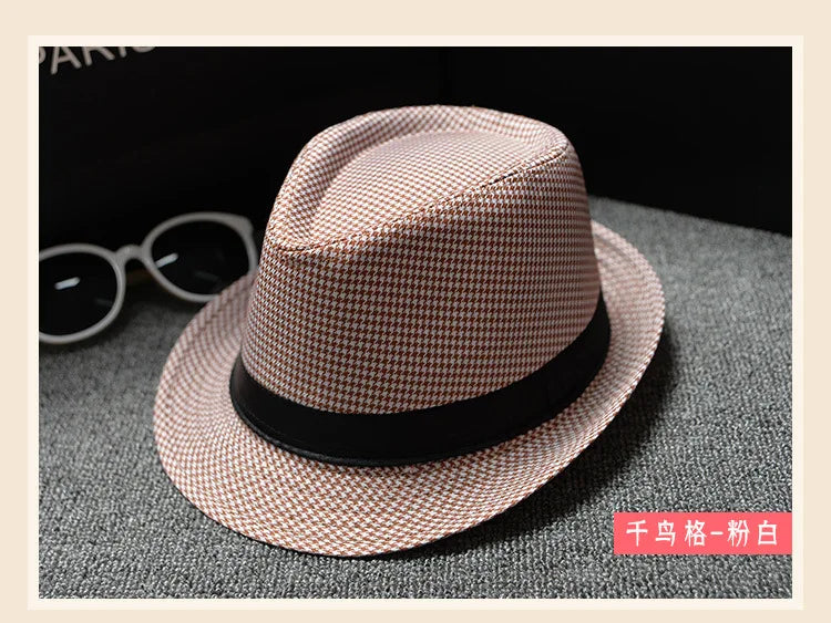 Men’s Lightweight Fedora Hat – Summer Cruise & Beach Style<