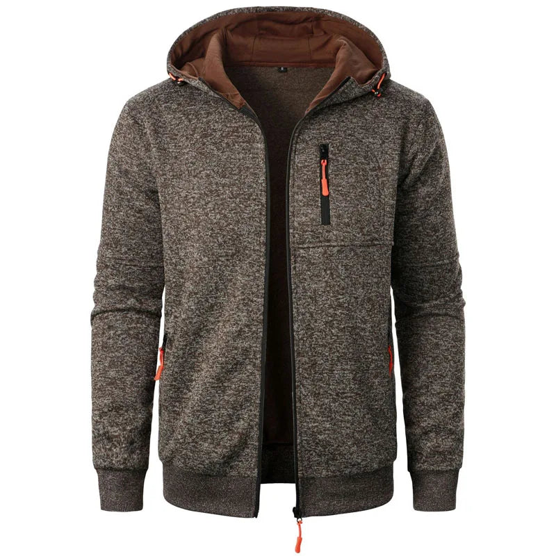 Men’s Casual Zip Hoodie Sweatshirt - The Dock Drop