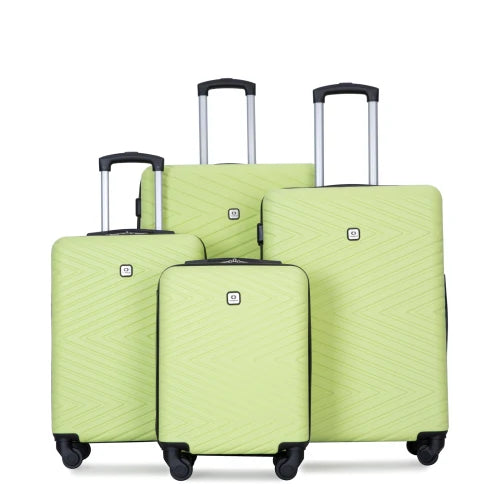 4-Piece Hardshell Spinner Luggage Set with TSA Locks