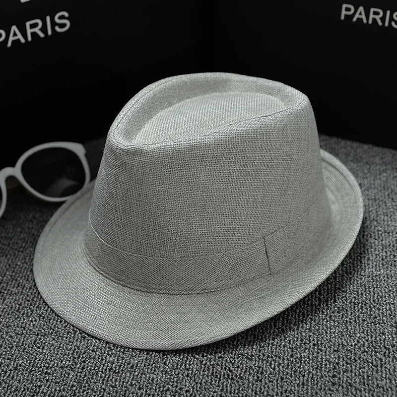 Men’s Lightweight Fedora Hat – Summer Cruise & Beach Style<
