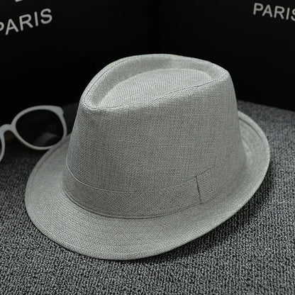 Men’s Lightweight Fedora Hat – Summer Cruise & Beach Style<