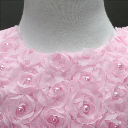 Princess Petal Layered Tulle Dress