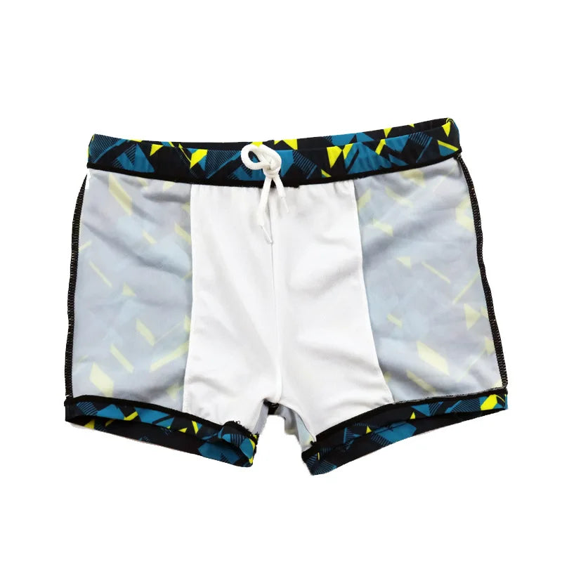 Kids’ Quick-Dry Swim Trunks – Stretch Fit