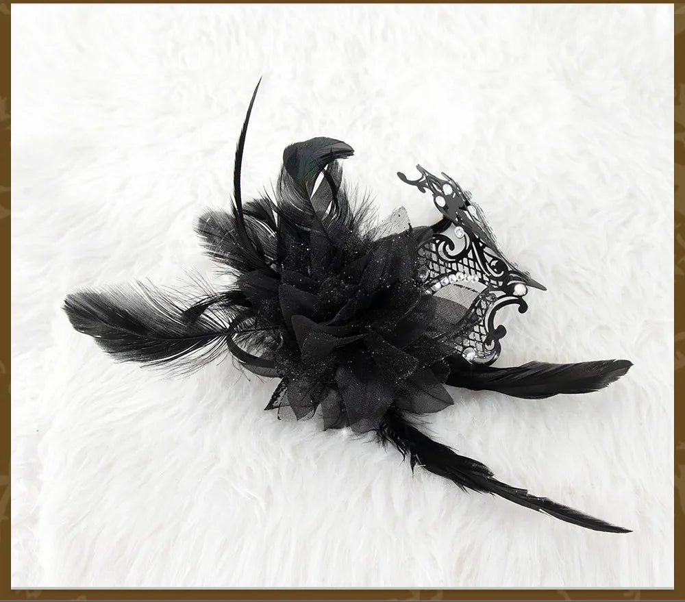 Black Lace Masquerade Mask