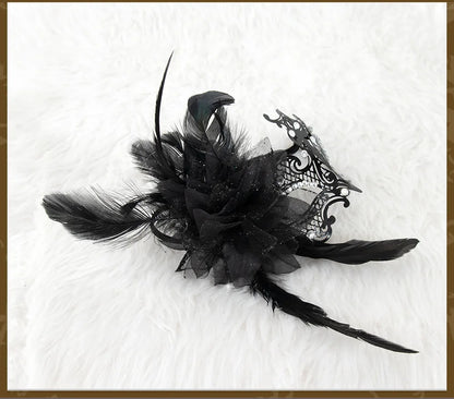 Black Lace Masquerade Mask
